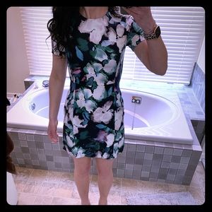 French Connection floral dress with pockets